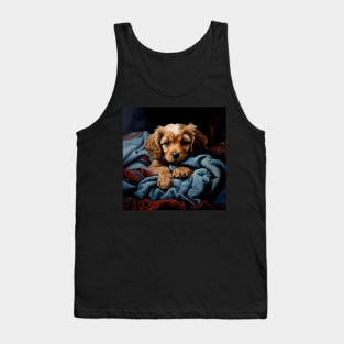 Cute spaniel puppy Tank Top